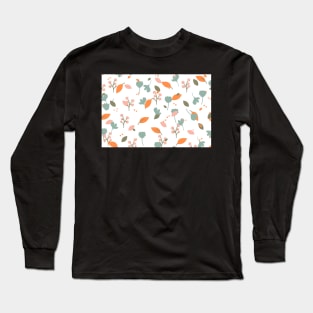 Seasonal Floral Pattern Long Sleeve T-Shirt